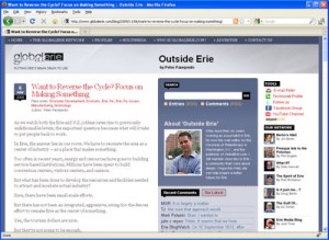 Outside Erie